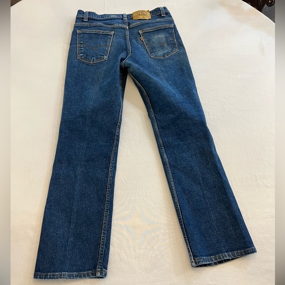 LEVI’S 80’s Vintage Orange Tab 517 Boot Cut Jeans, Size 34 x 31 - Picture 5 of 9